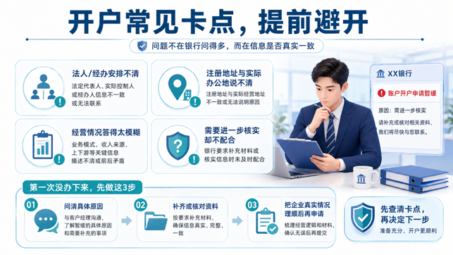 公司开户为什么会问这么细？企业银行开户前要准备什么(图2)