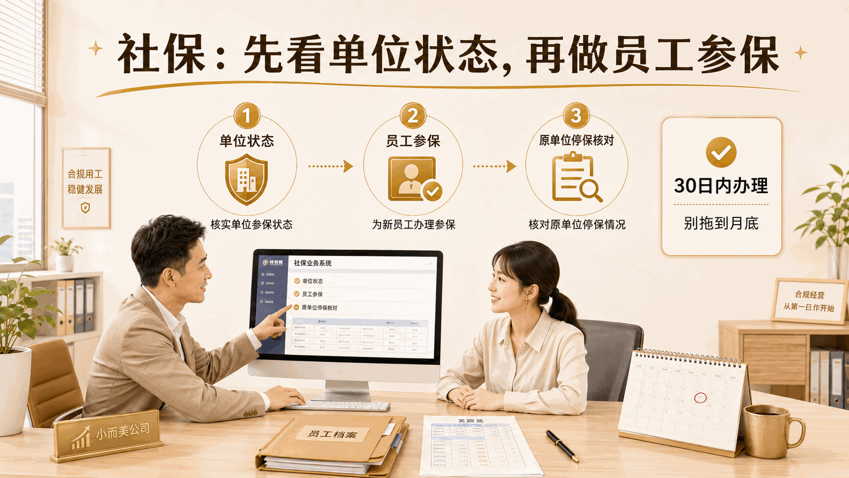 公司招了第一个员工后，社保、公积金、个税到底怎么衔接？(图3)