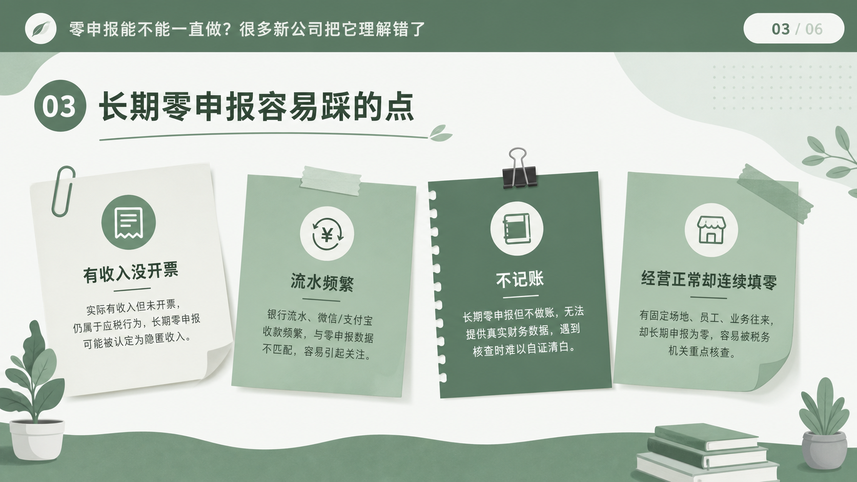 零申报能不能一直做？很多新公司把它理解错了(图3)